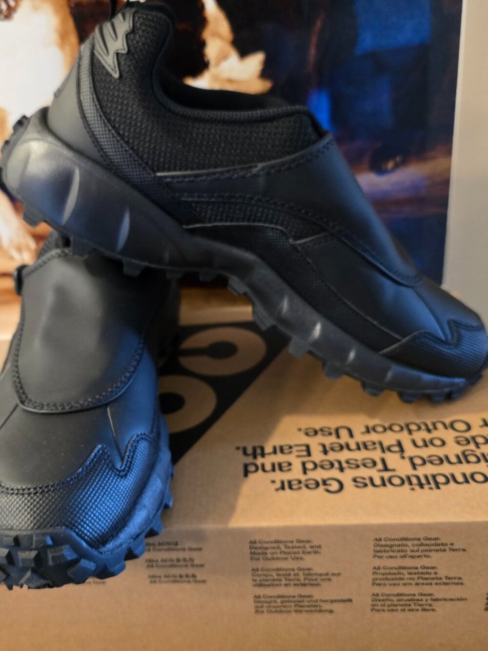 Nike ACG Phassad HM7133-002 Black / Black / Black Men’s Sneaker Size 10 M NEW